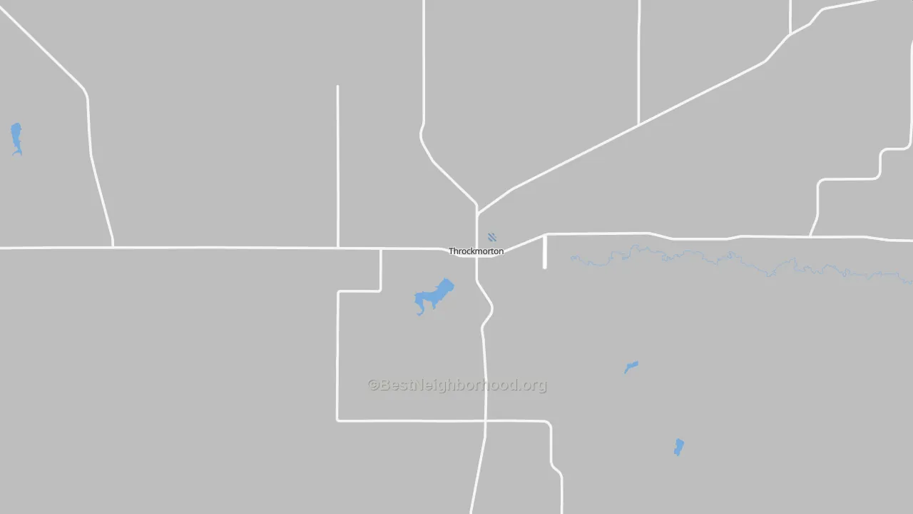 Transit Grade map of 76483, TX