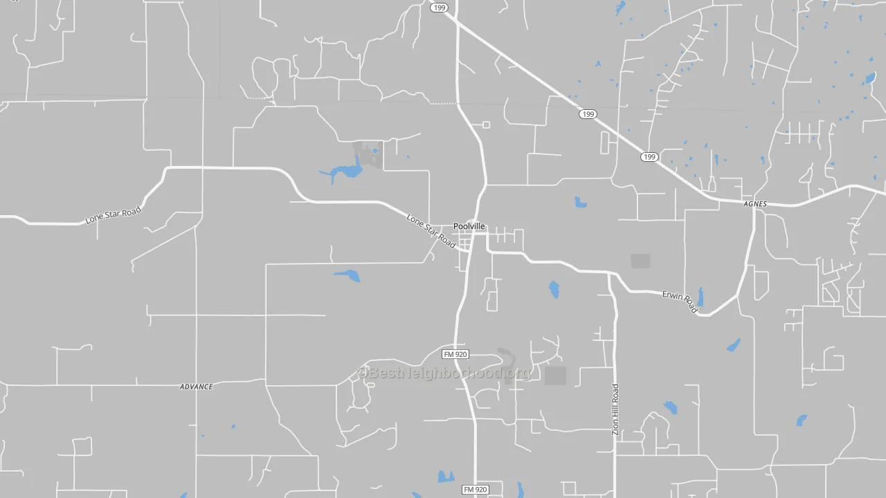 Transit Grade map of 76487, TX