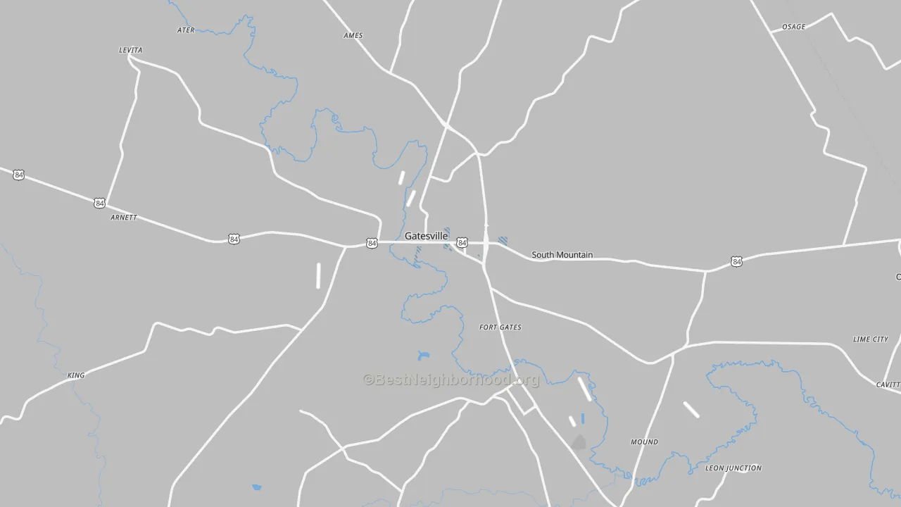 Transit Grade map of 76528, TX