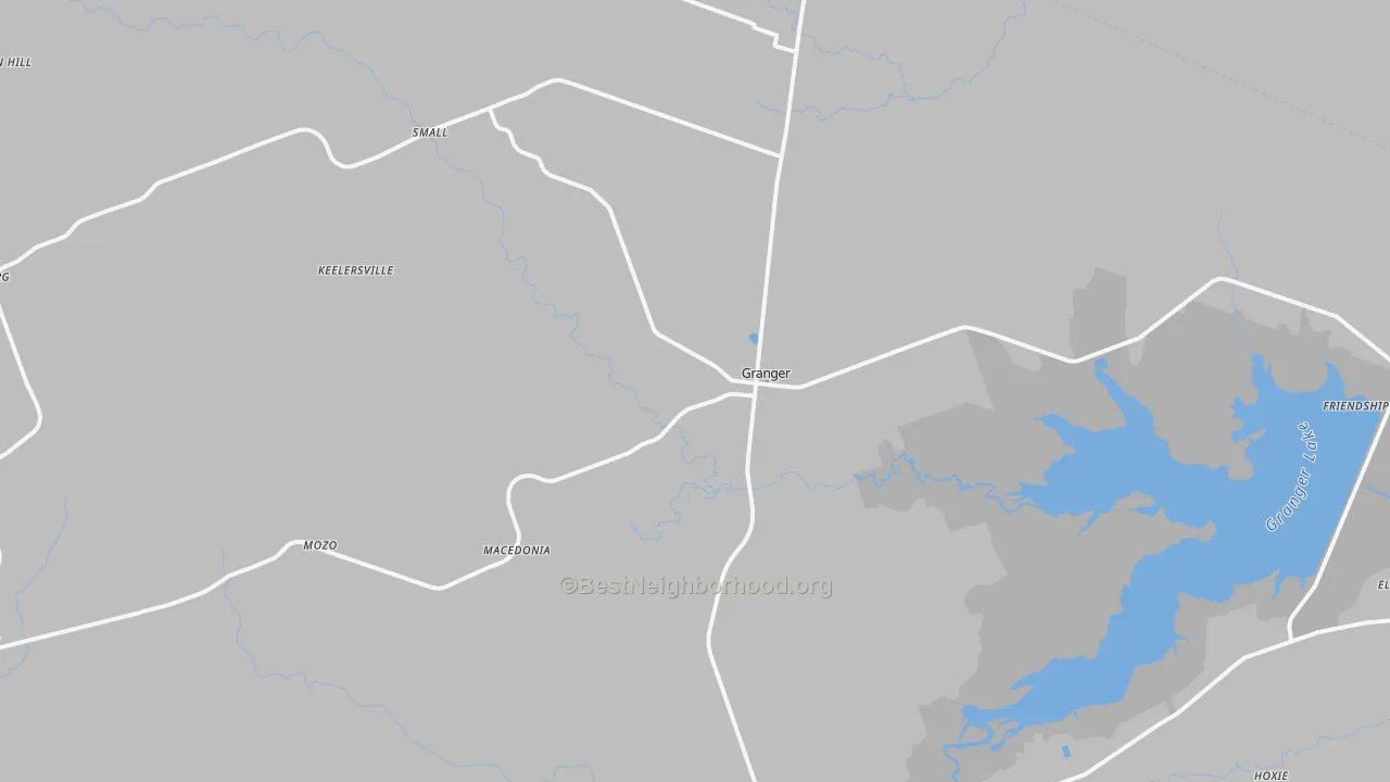 Transit Grade map of 76530, TX