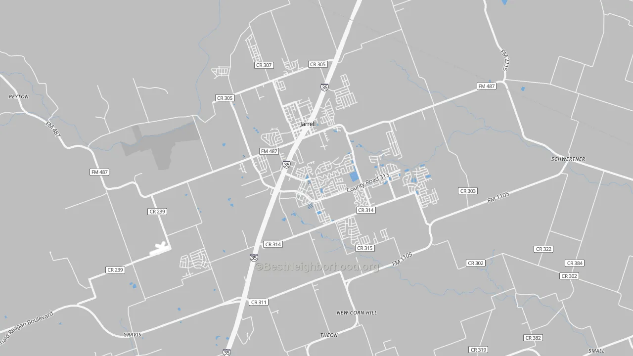 Transit Grade map of 76537, TX