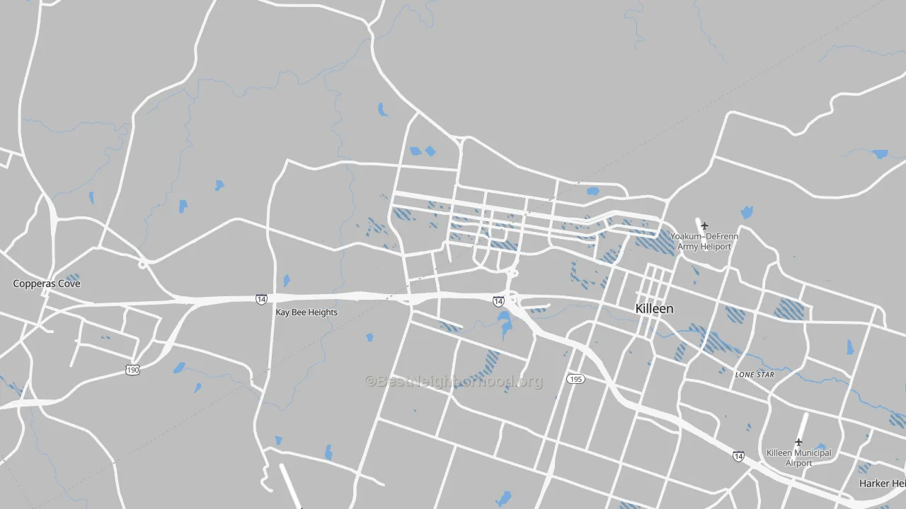 Transit Grade map of 76544, TX