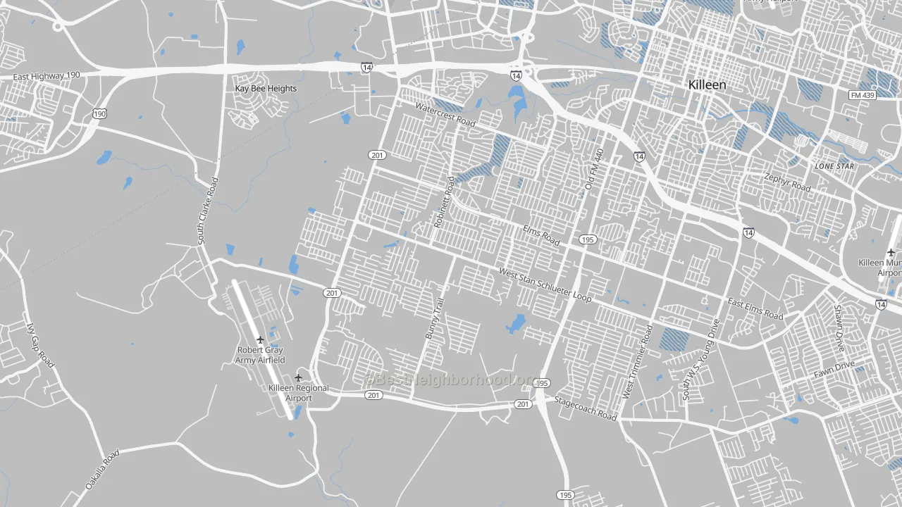 Transit Grade map of 76549, TX