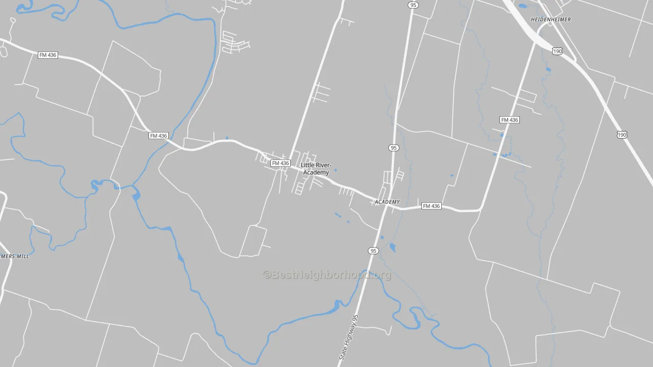 Transit Grade map of 76554, TX