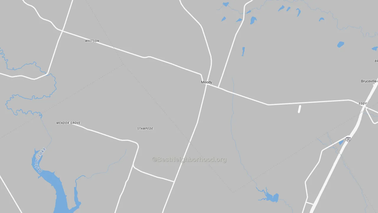 Transit Grade map of 76557, TX