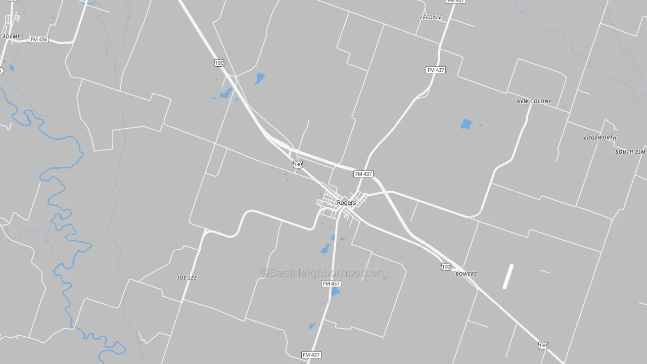 Transit Grade map of 76569, TX