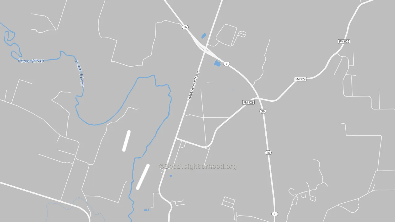 Transit Grade map of 76599, TX