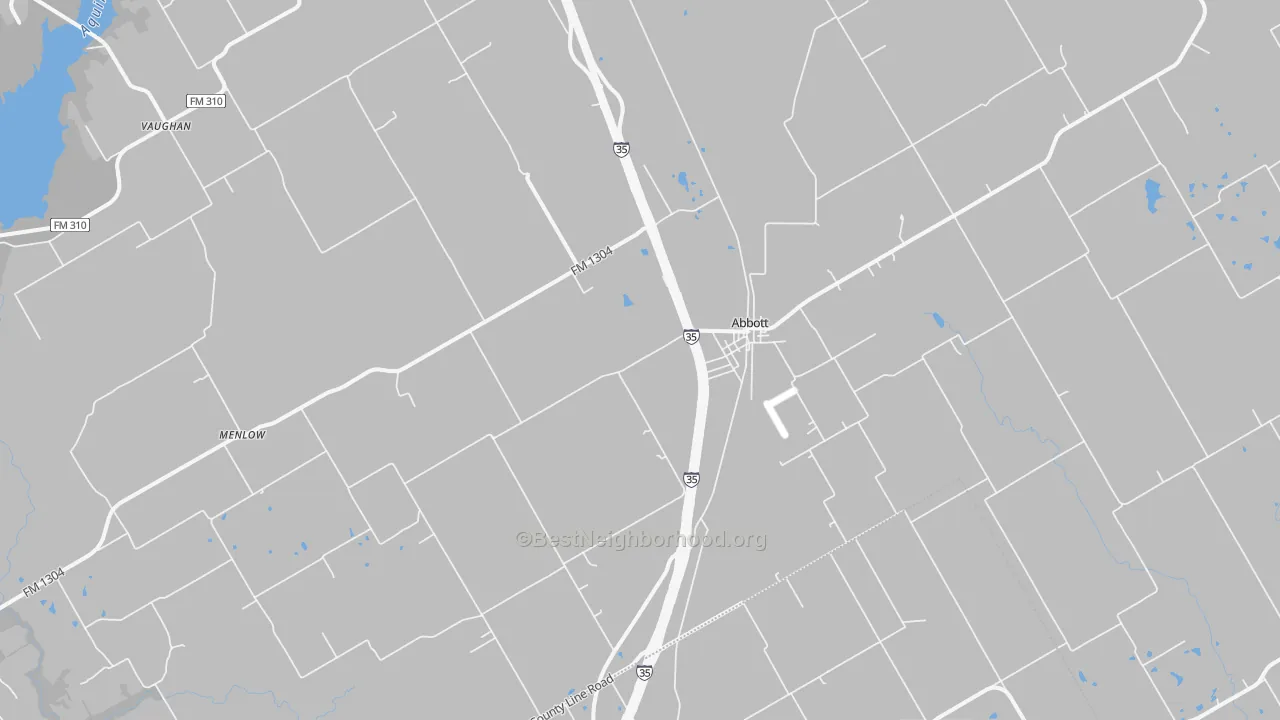 Transit Grade map of 76621, TX
