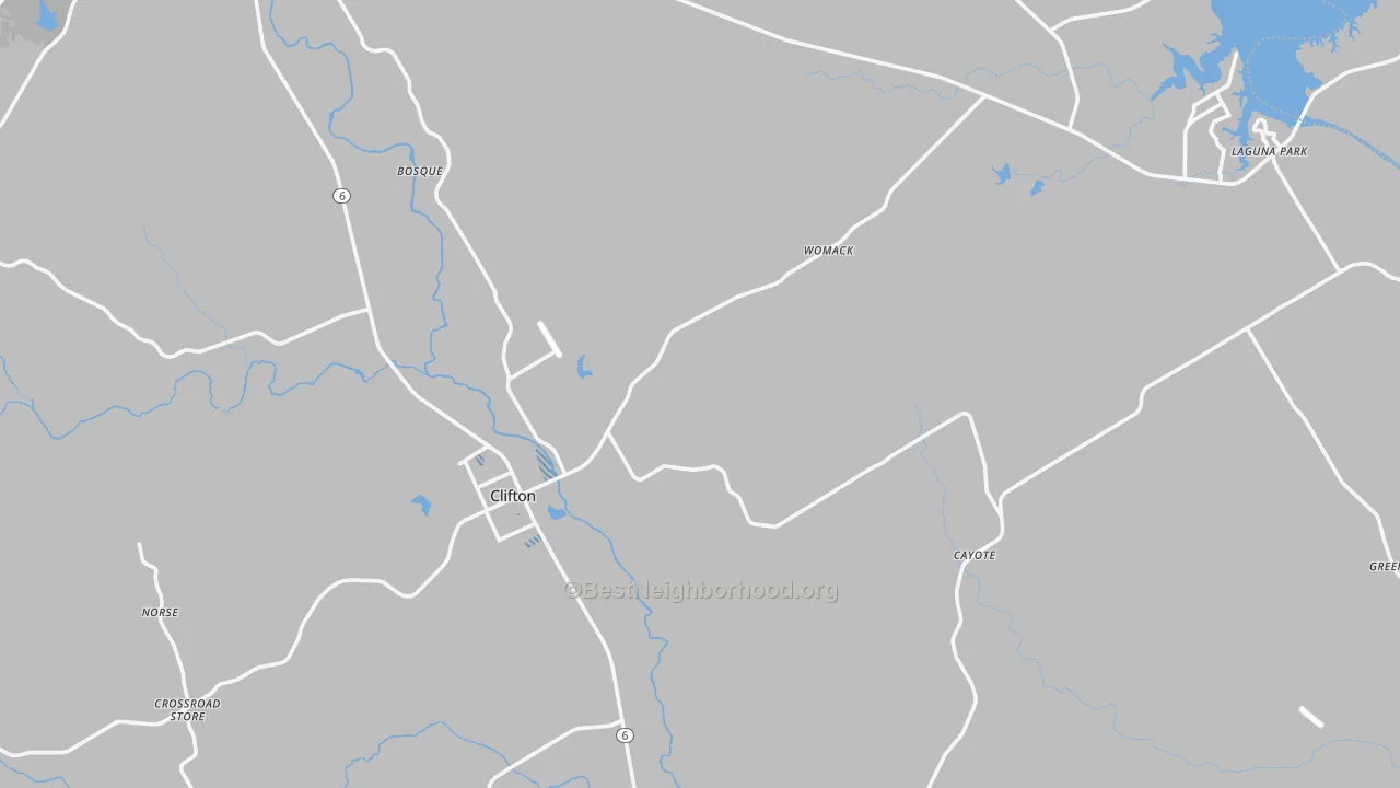 Transit Grade map of 76634, TX