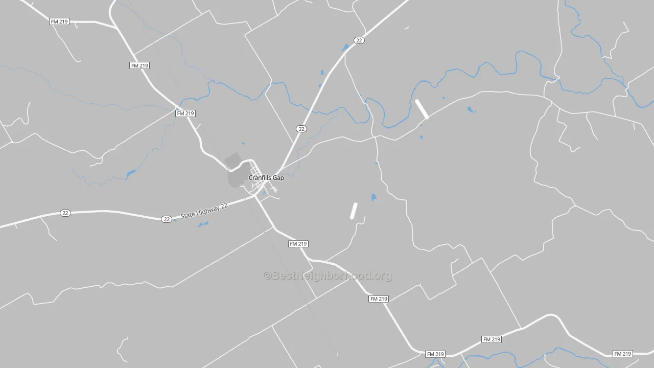 Transit Grade map of 76637, TX