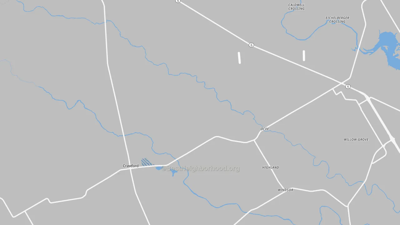 Transit Grade map of 76638, TX
