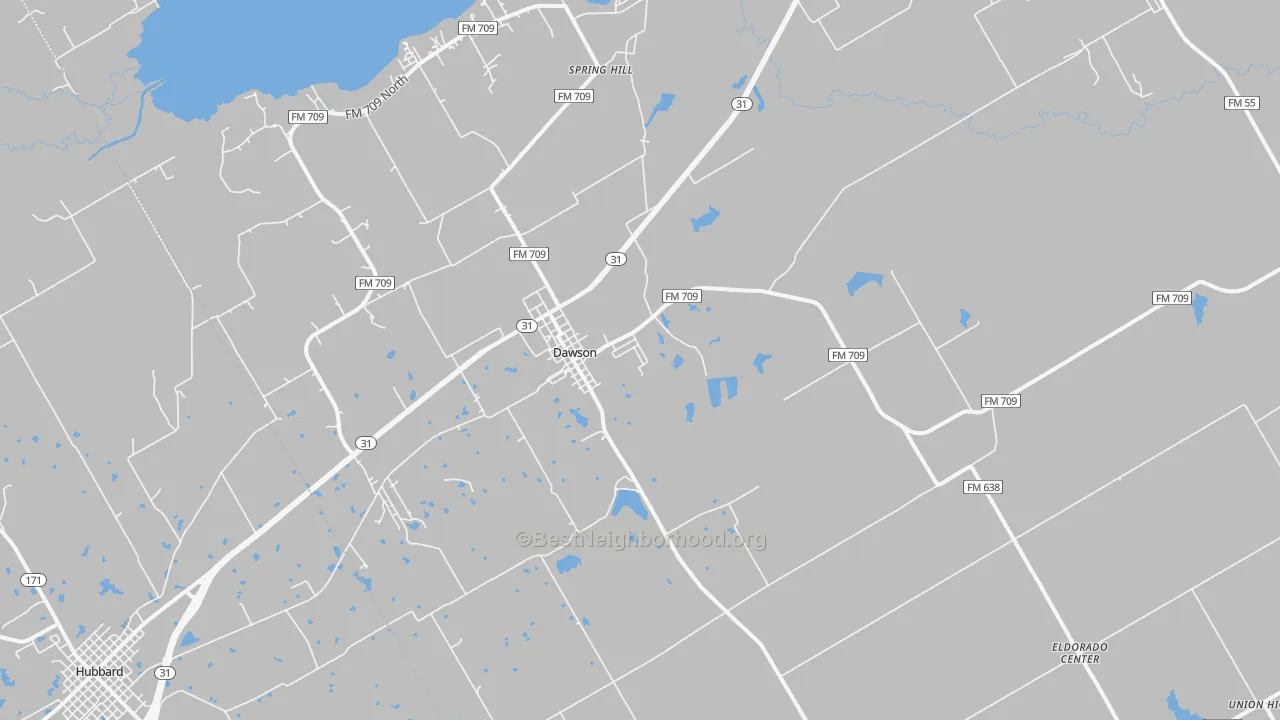 Transit Grade map of 76639, TX