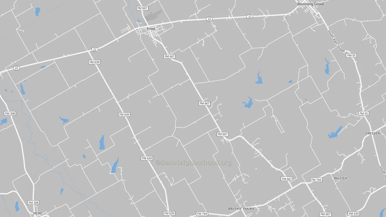 Transit Grade map of 76641, TX