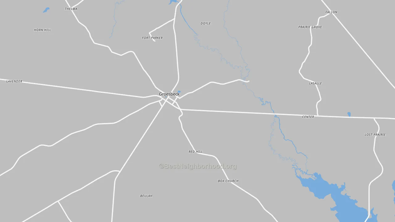 Transit Grade map of 76642, TX