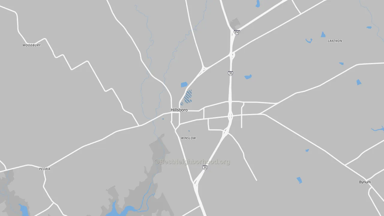 Transit Grade map of 76645, TX
