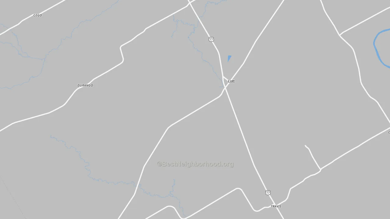 Transit Grade map of 76656, TX