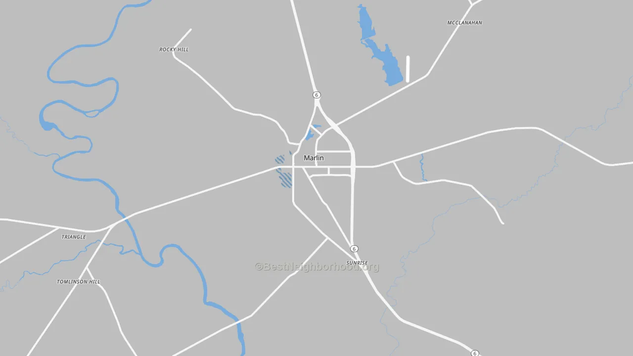 Transit Grade map of 76661, TX
