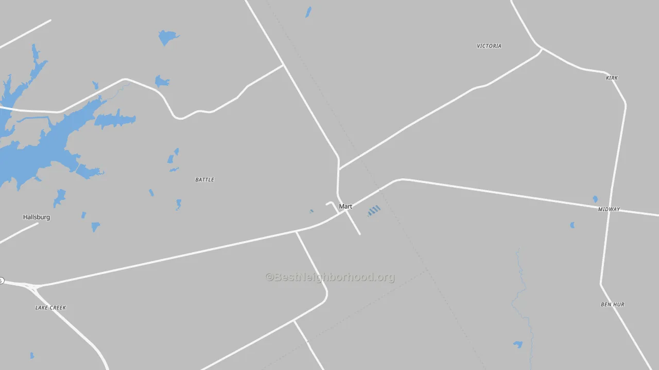 Transit Grade map of 76664, TX