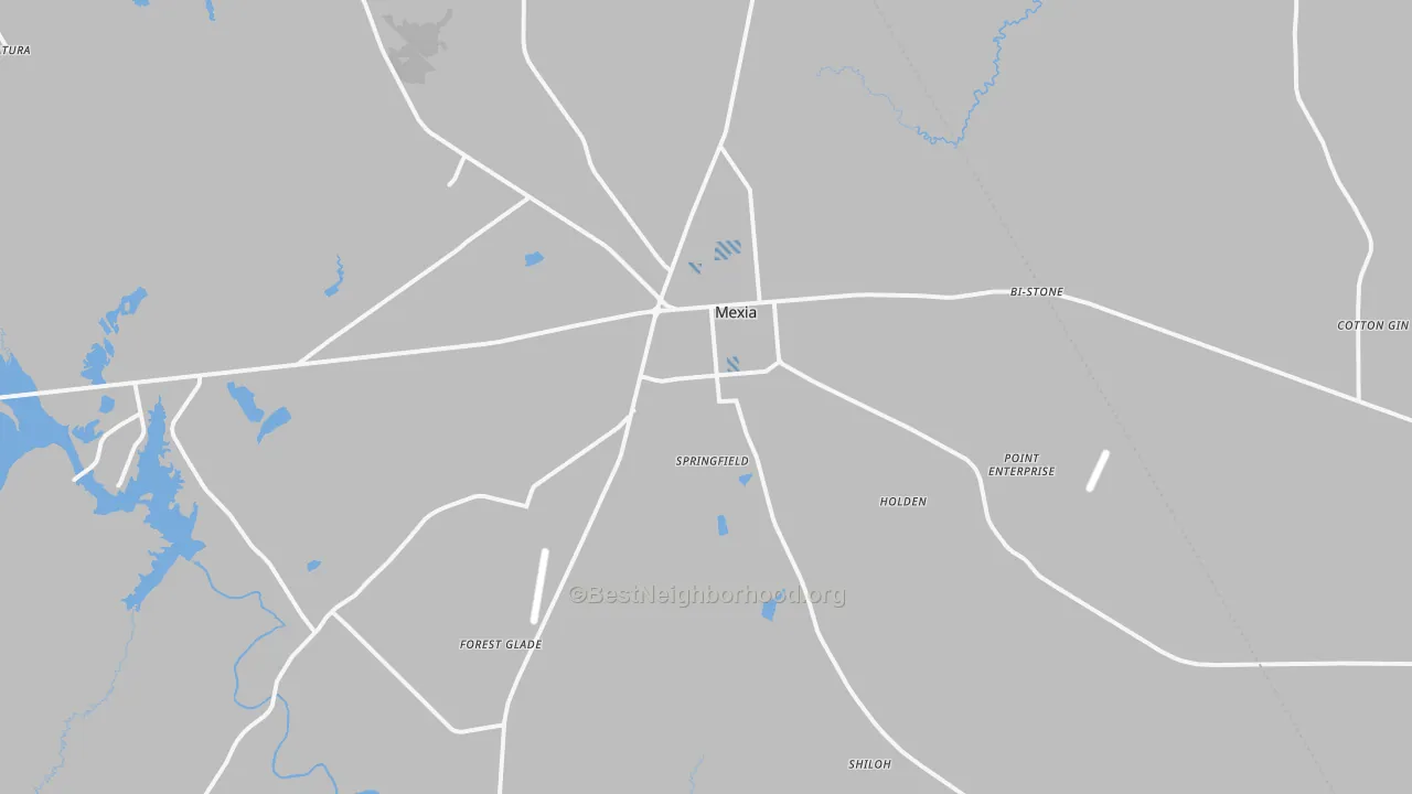 Transit Grade map of 76667, TX