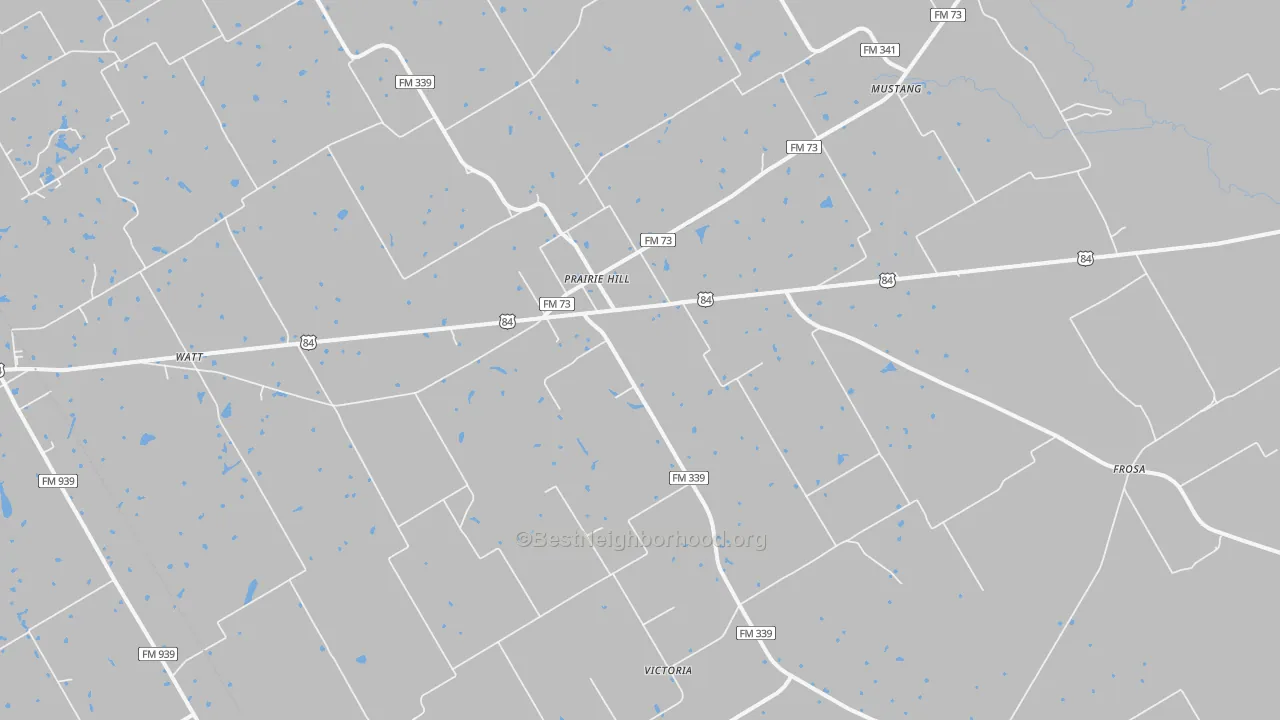 Transit Grade map of 76678, TX