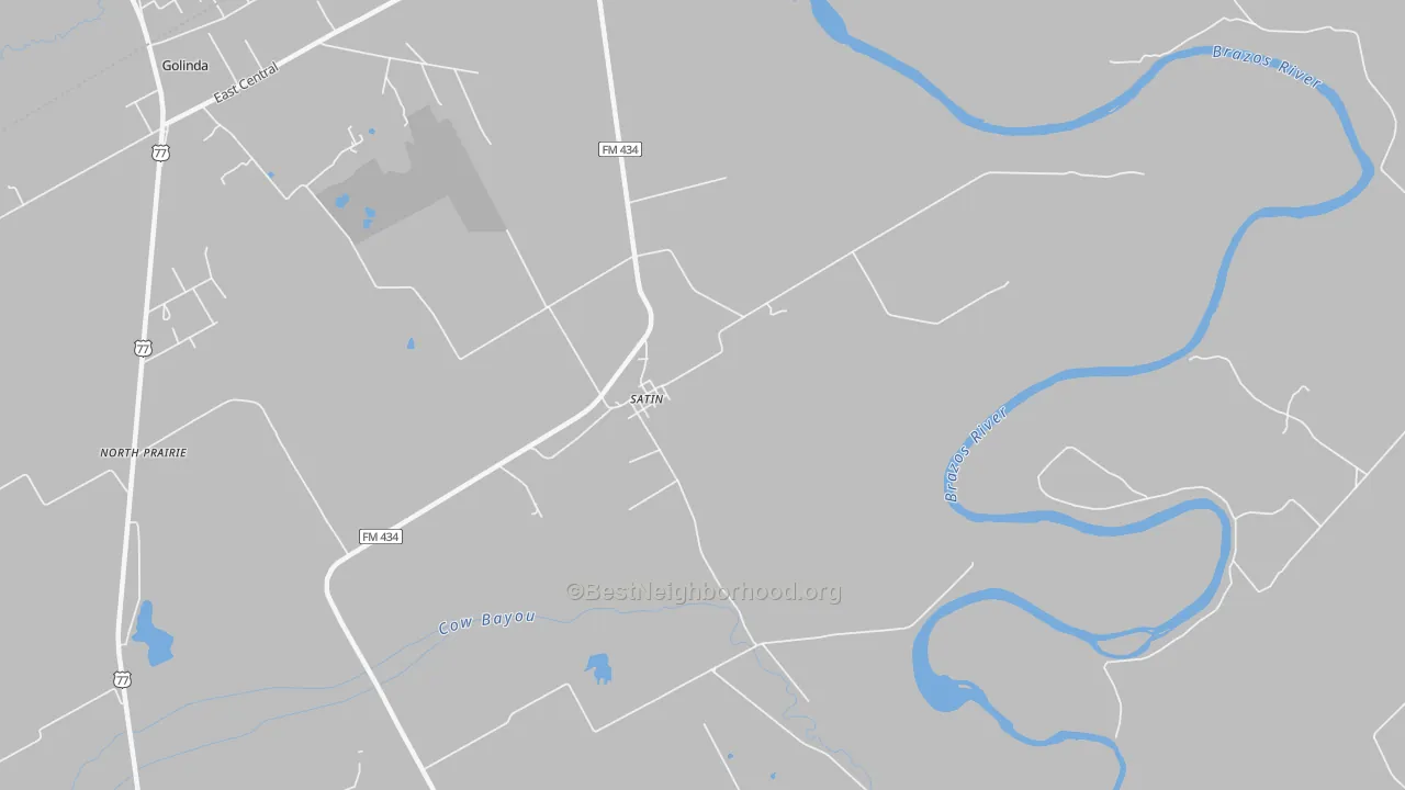 Transit Grade map of 76685, TX