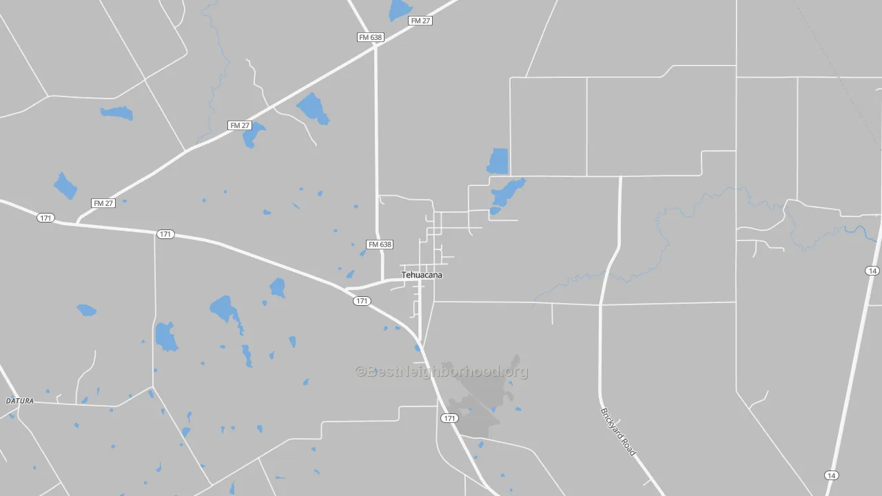 Transit Grade map of 76686, TX