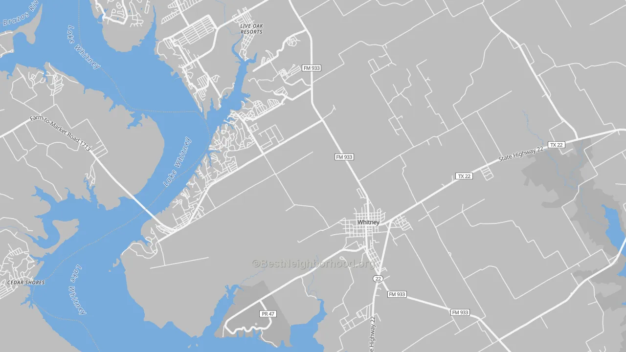 Transit Grade map of 76692, TX