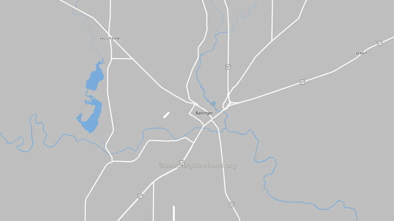 Transit Grade map of 76821, TX