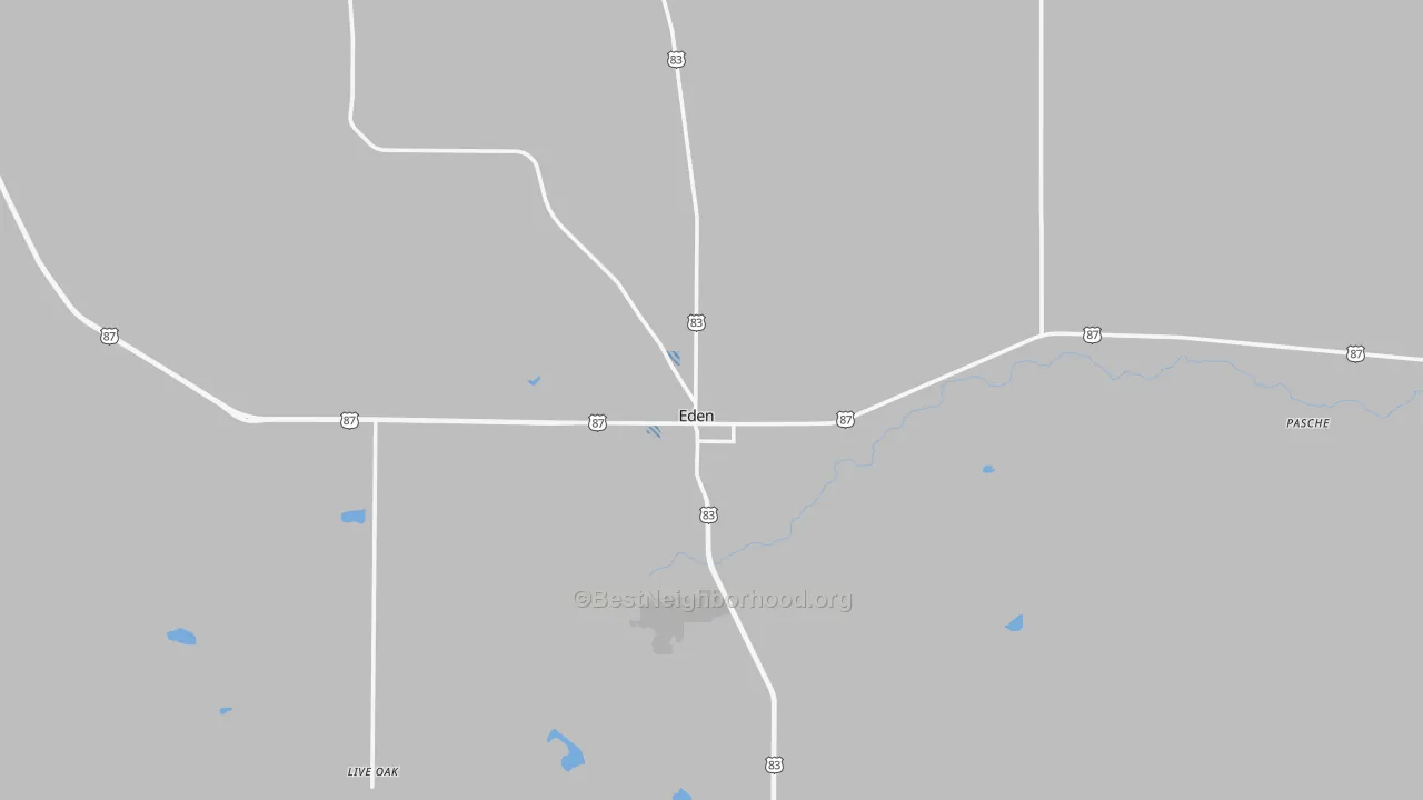 Transit Grade map of 76837, TX