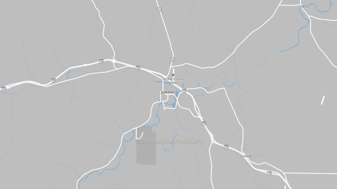 Transit Grade map of 76849, TX