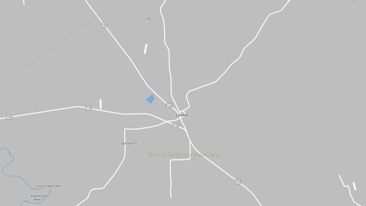 Transit Grade map of 76853, TX