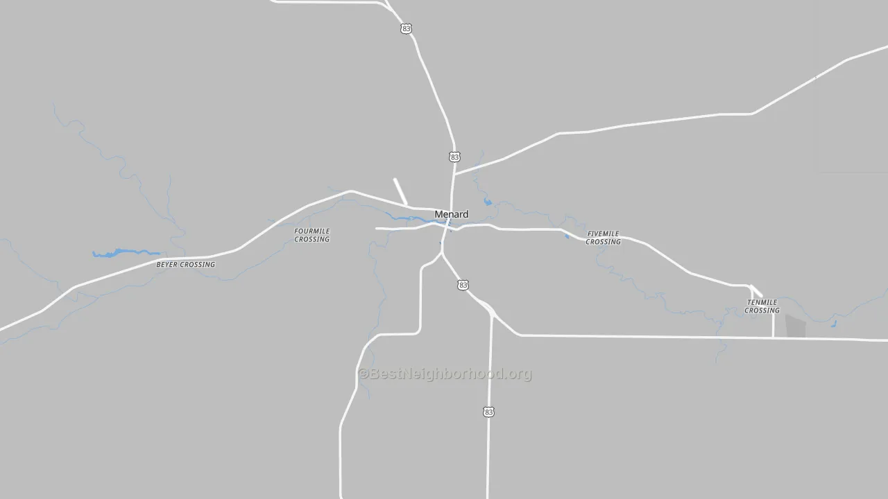 Transit Grade map of 76859, TX