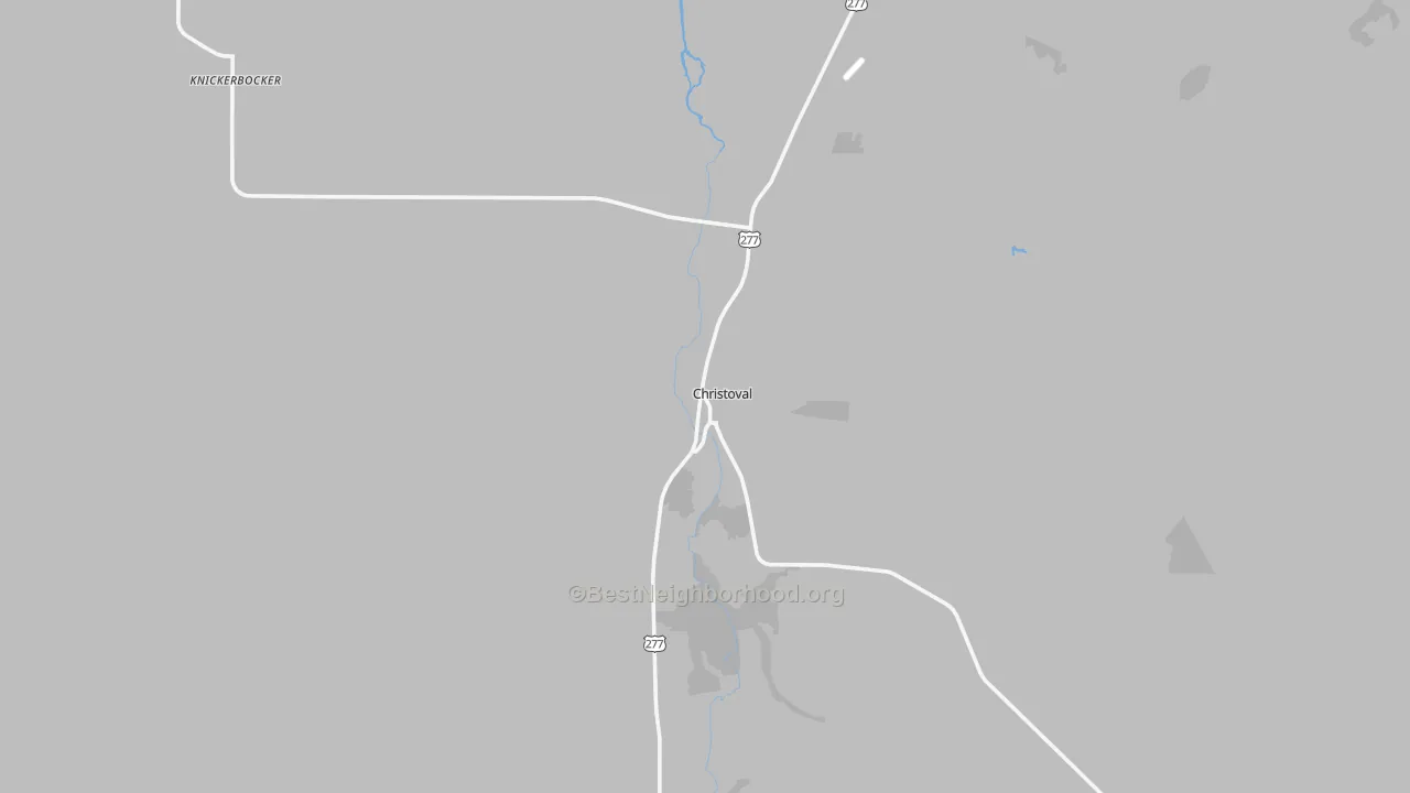 Transit Grade map of 76935, TX