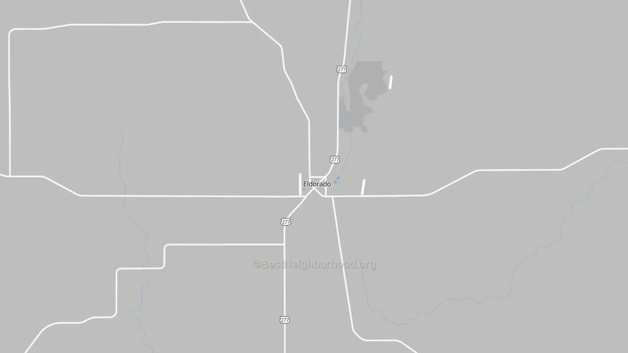 Transit Grade map of 76936, TX