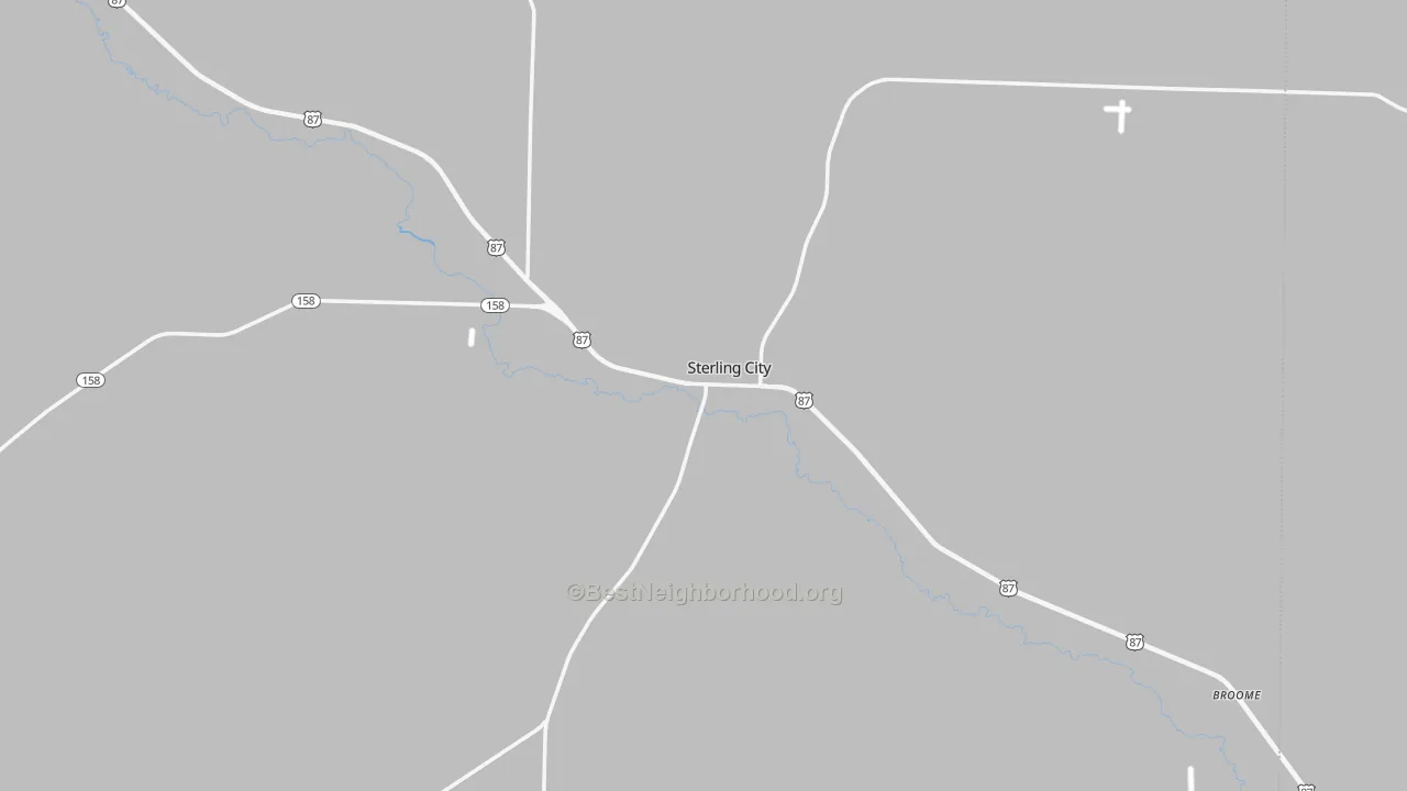 Transit Grade map of 76951, TX