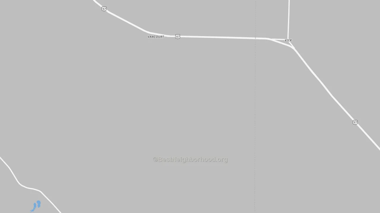 Transit Grade map of 76955, TX
