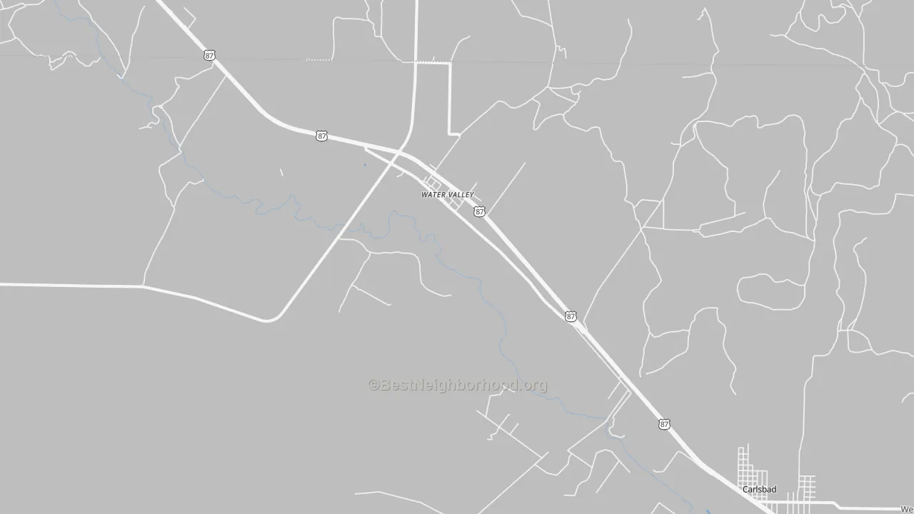 Transit Grade map of 76958, TX