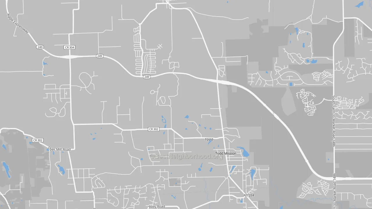 Transit Grade map of 77363, TX