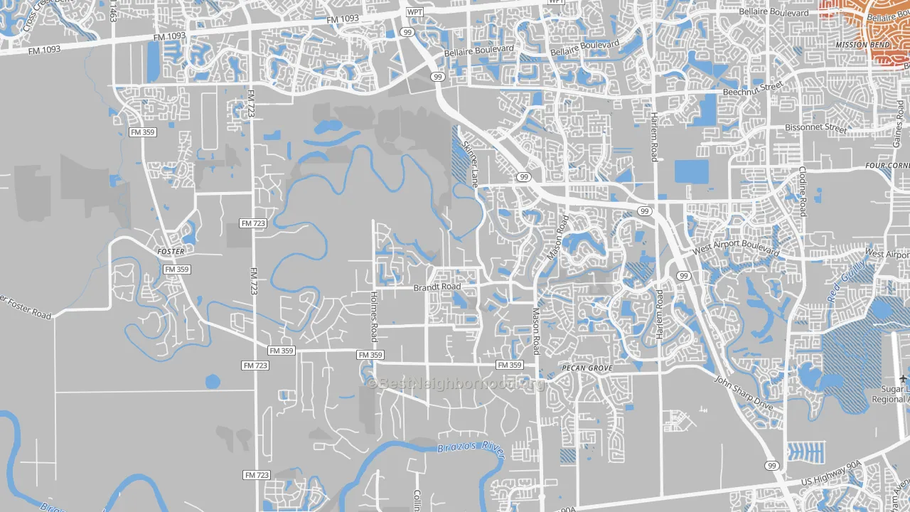 Transit Grade map of 77406, TX