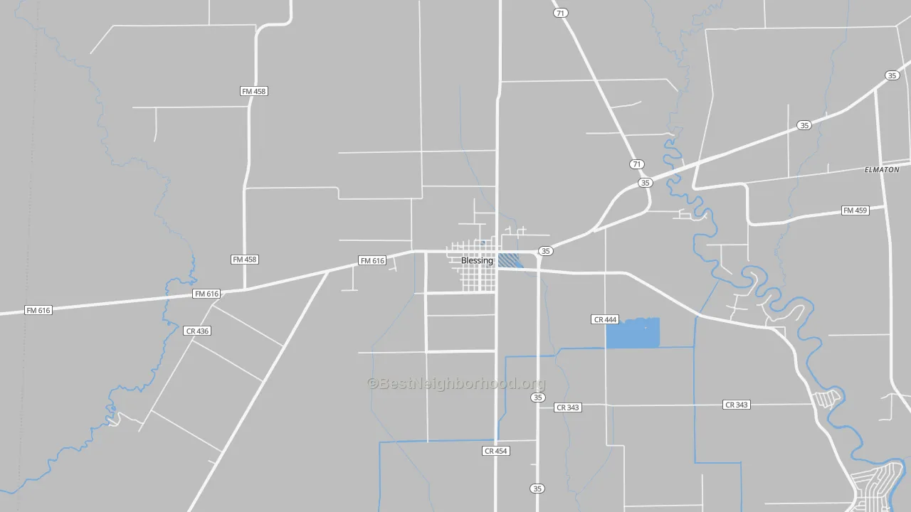 Transit Grade map of 77419, TX