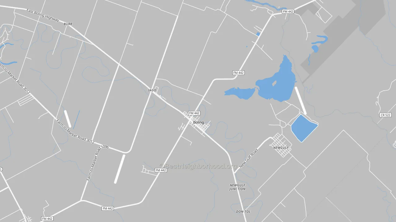 Transit Grade map of 77420, TX