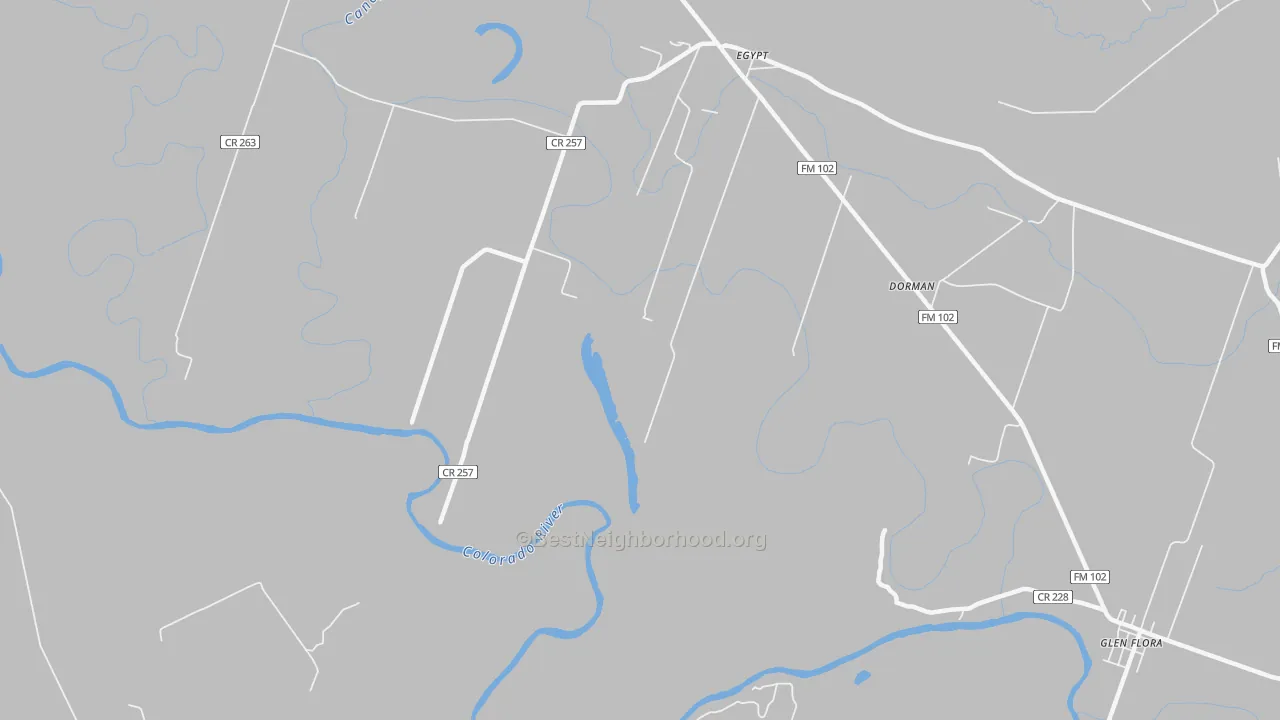 Transit Grade map of 77436, TX