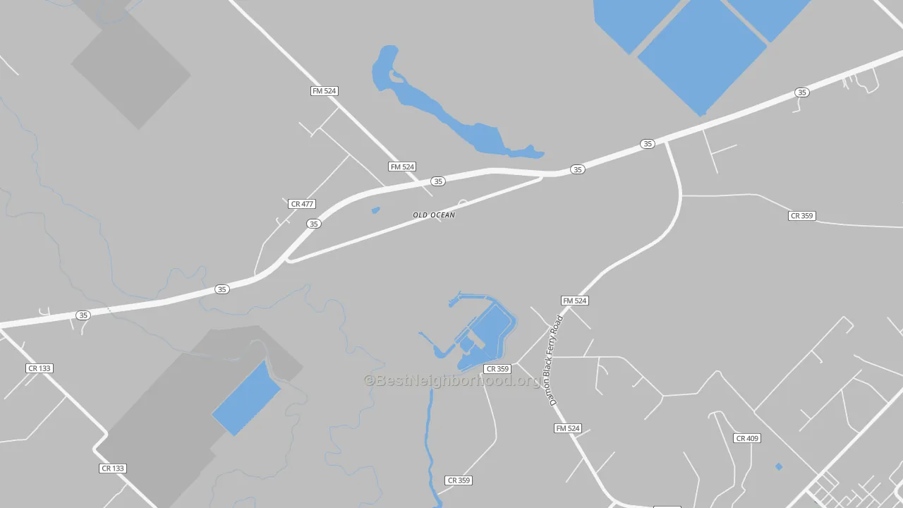Transit Grade map of 77463, TX
