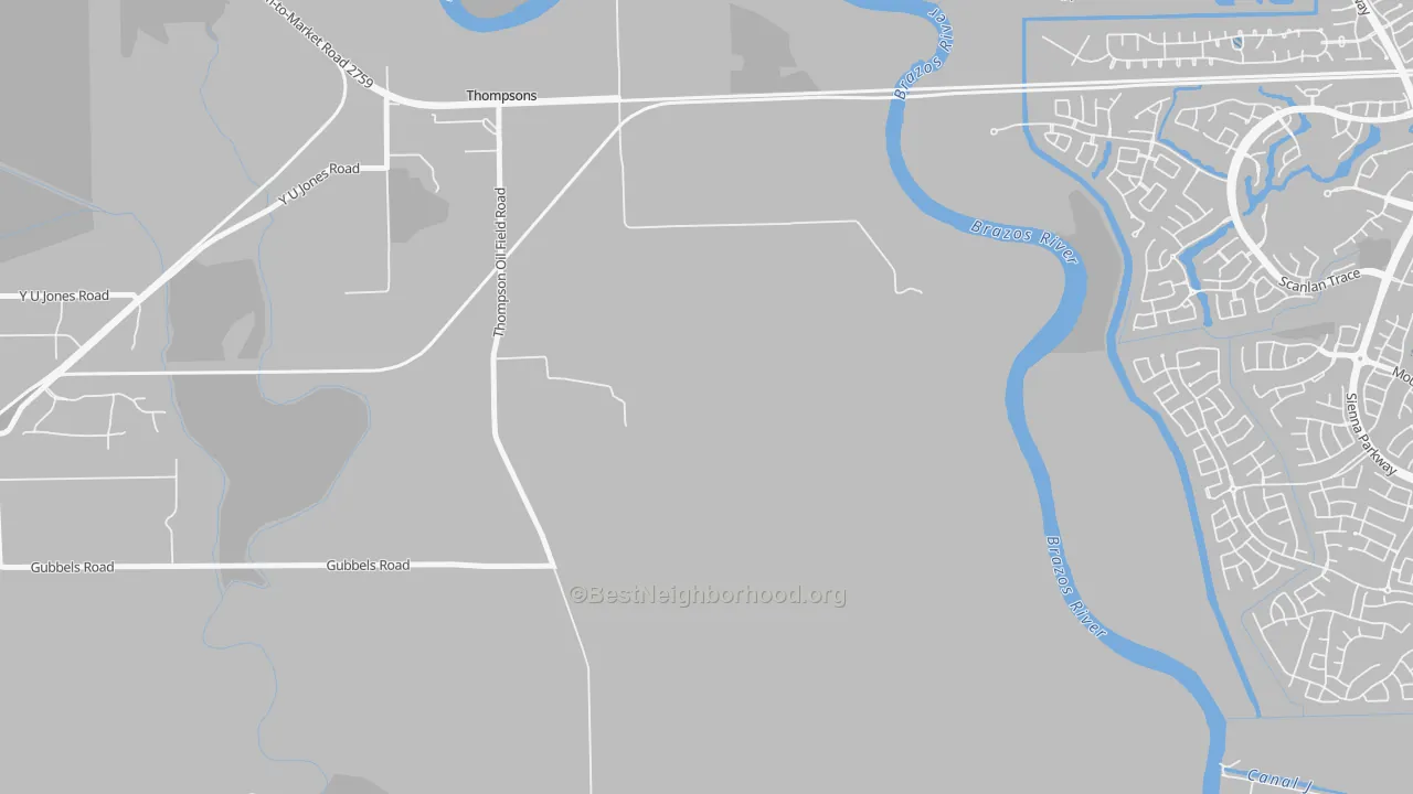 Transit Grade map of 77481, TX