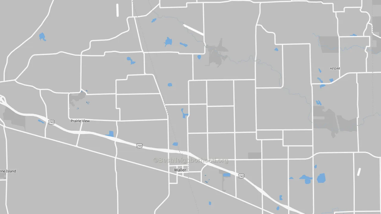 Transit Grade map of 77484, TX
