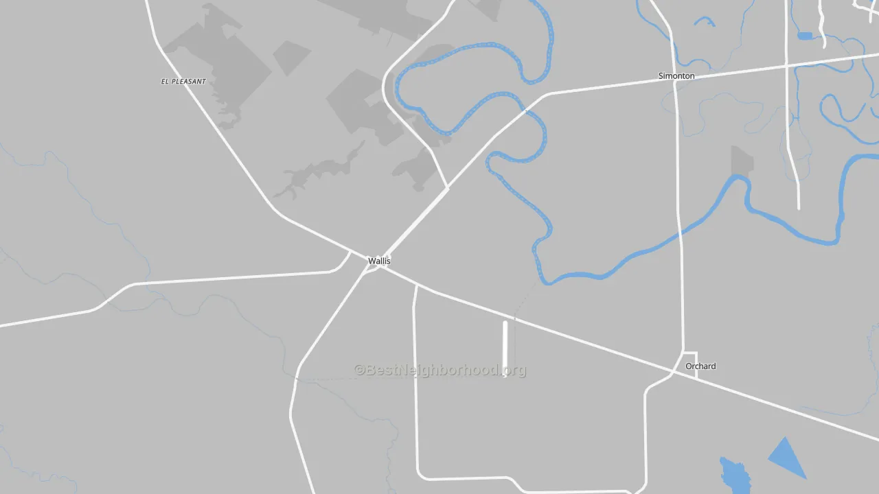 Transit Grade map of 77485, TX