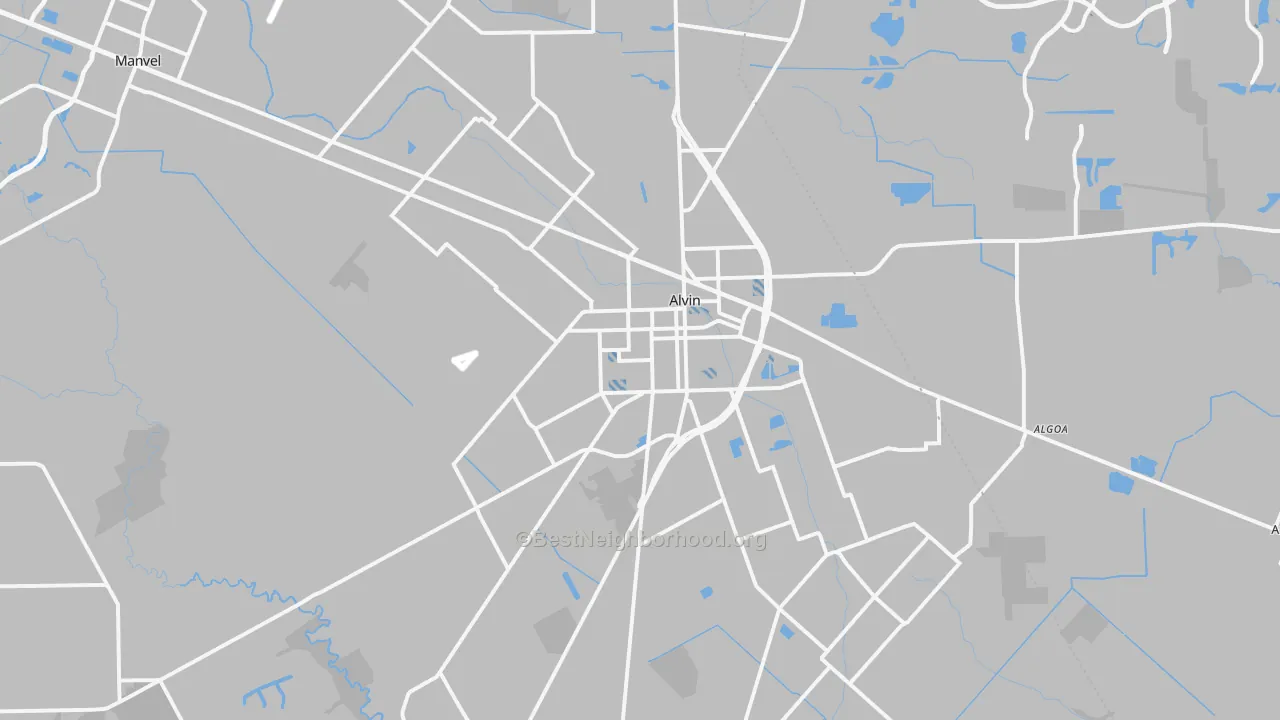 Transit Grade map of 77511, TX