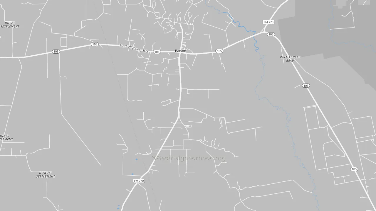 Transit Grade map of 77519, TX