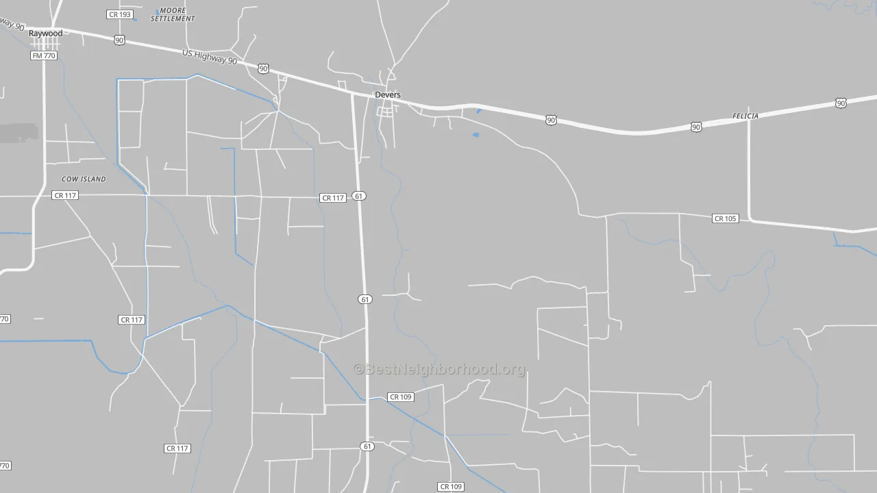Transit Grade map of 77538, TX
