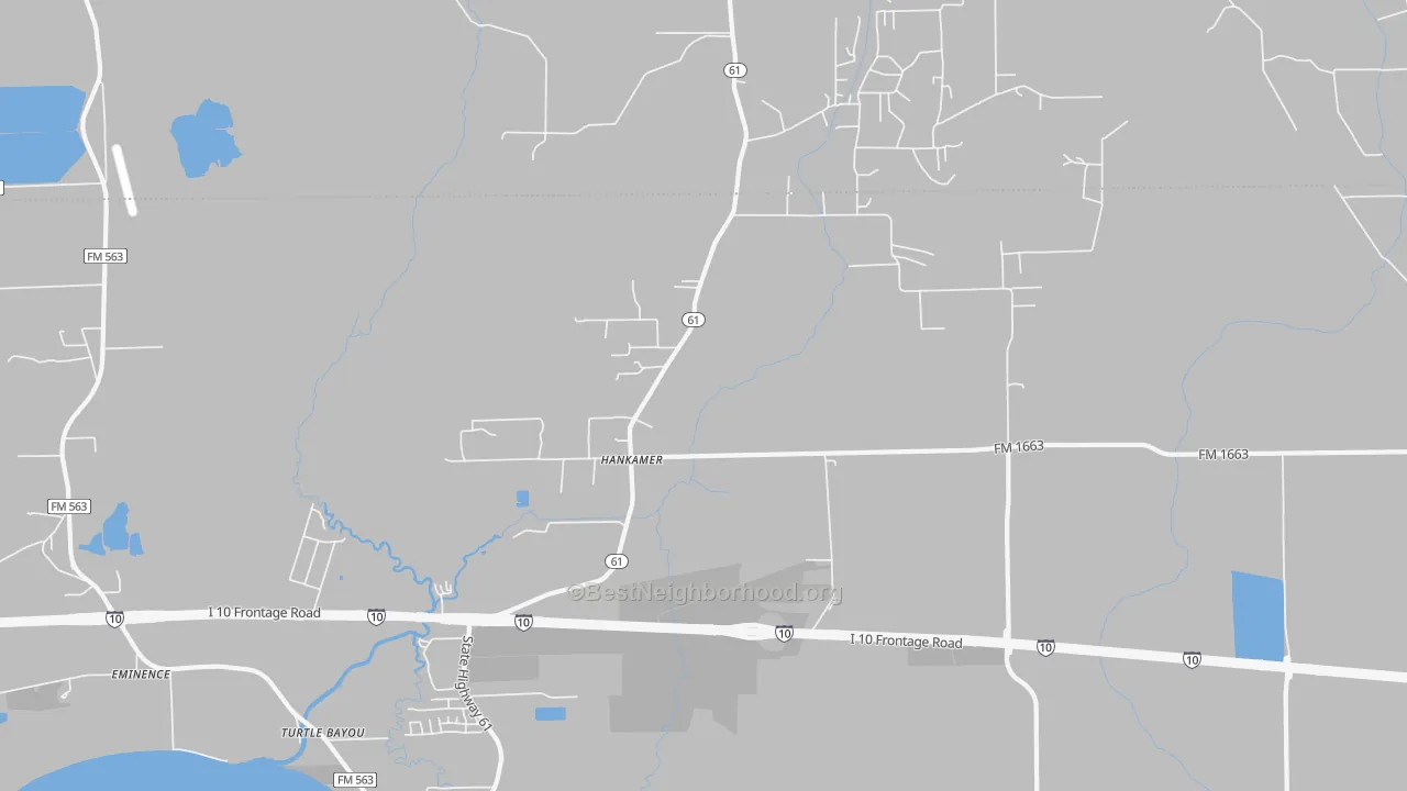 Transit Grade map of 77560, TX